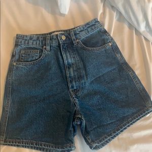 Zara Mom Jean Shorts
